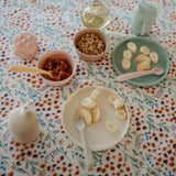 Silicone Feeding Spoons 2-Pack - Ivory - HoneyBug 