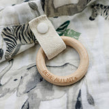 Jungle Classic Muslin Teether Blanket - HoneyBug 