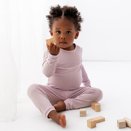 Lavender Pajama Set - HoneyBug 