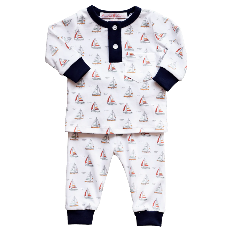 Sailboat Pajama Set