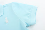 Light Blue Easter Bunny Polo Shirt