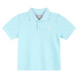 Light Blue Easter Bunny Polo Shirt