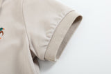 Light Brown Mallard Golf Polo Shirt