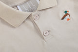 Light Brown Mallard Golf Polo Shirt