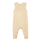 Light Brown Pumpkin Knit Romper