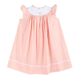Light Pink Easter Smocked Bishop Dress