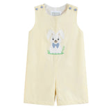 Light Yellow Bunny Shortalls