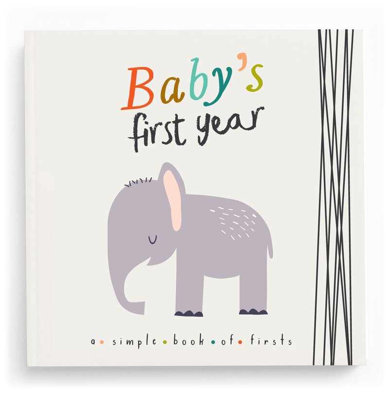 Little Rainbow Memory Baby Book - HoneyBug 