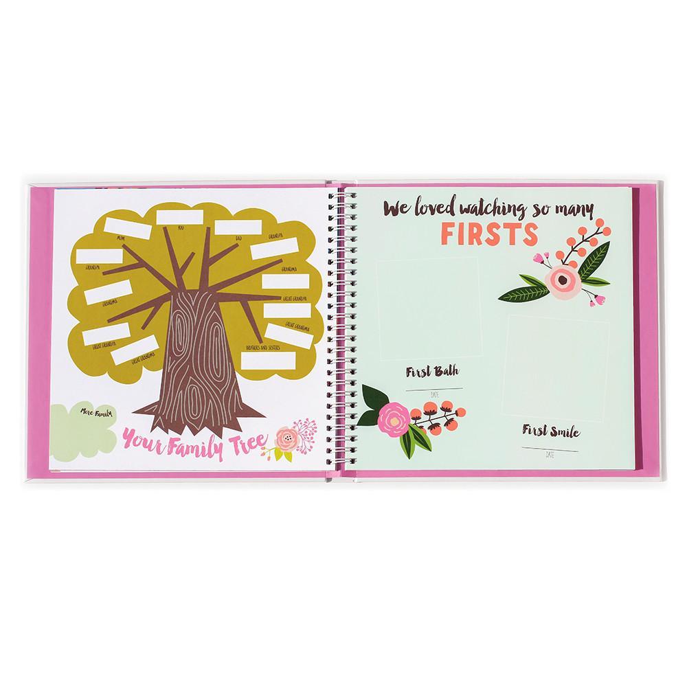 Little Artist Memory Baby Book - HoneyBug 