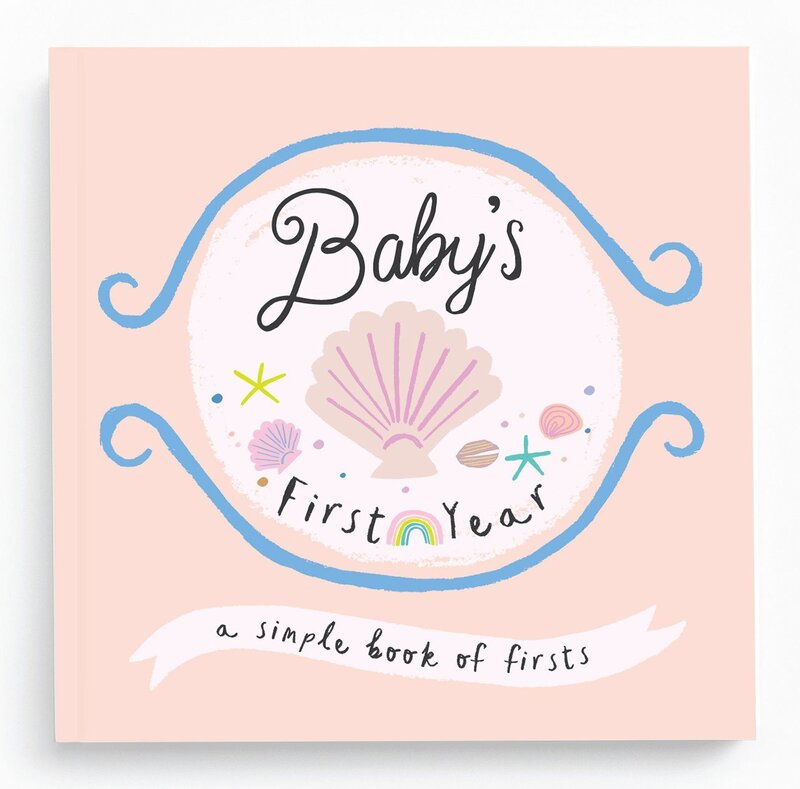 Little Rainbow Memory Baby Book - HoneyBug 