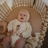 Moon Lovey Blanket - Blush - HoneyBug 