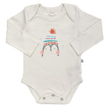 graphic bodysuit | holiday penguin (long sleeve) - HoneyBug 