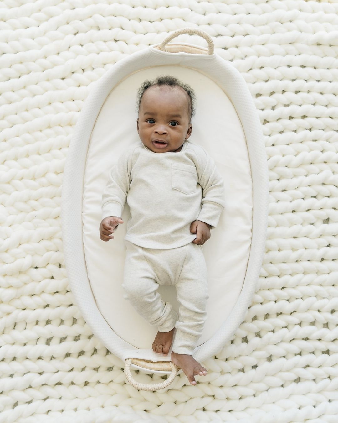 Lounge Set | Oatmeal - HoneyBug 