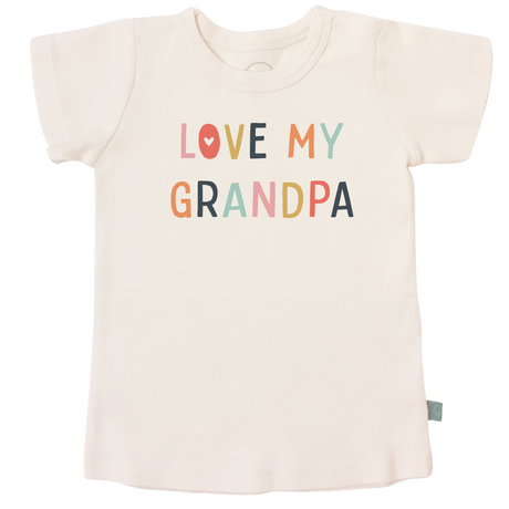 graphic tee | love grandpa - HoneyBug 