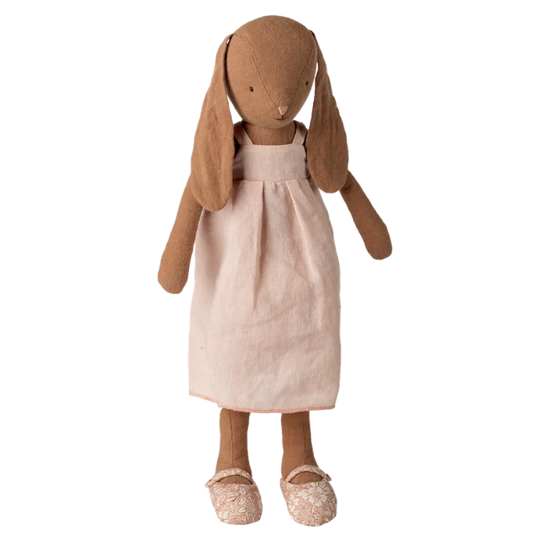 Bunny, Size 3 - Chocolate brown - Dress and shoes