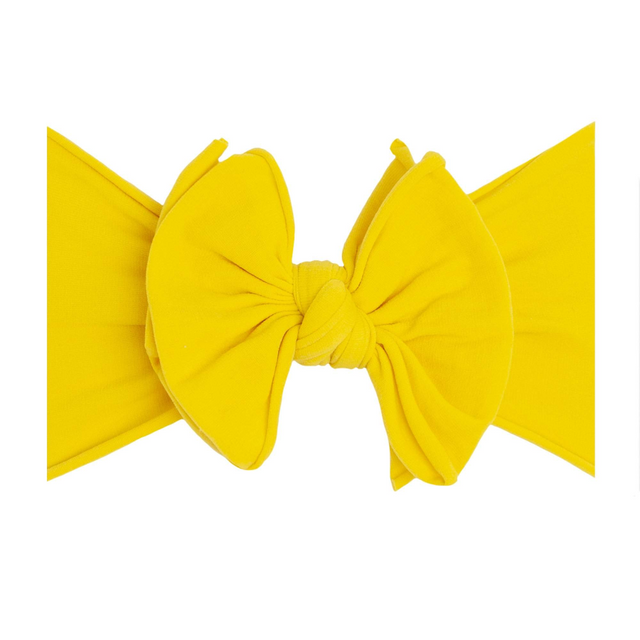 Baby Bloom Bows: Canary - HoneyBug 