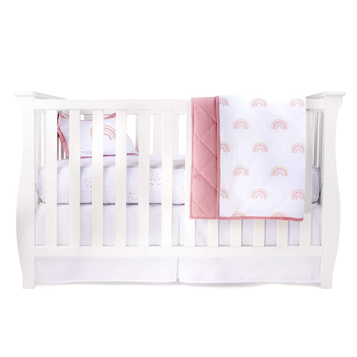 Four Piece Baby Crib Set - HoneyBug 