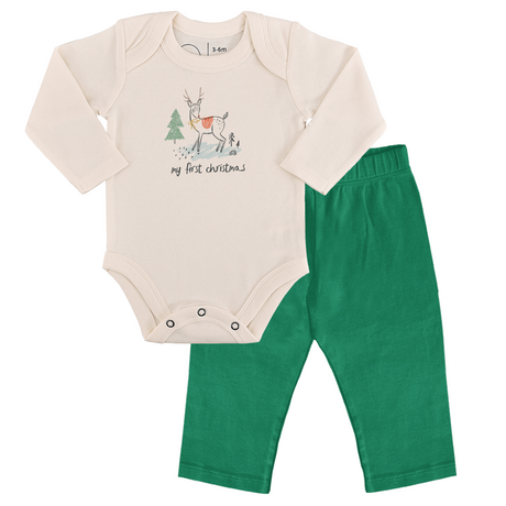 gift set | my first christmas deer 2pc - HoneyBug 