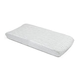 Organic Changing Pad Cover - Navy Stripes - HoneyBug 