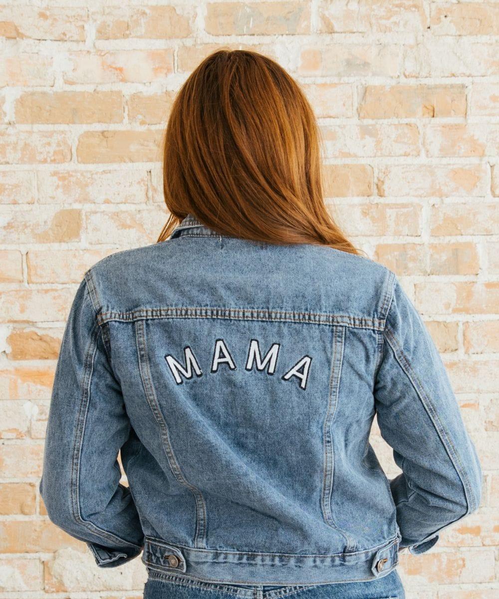 Blue Denim Mama Jacket - HoneyBug 