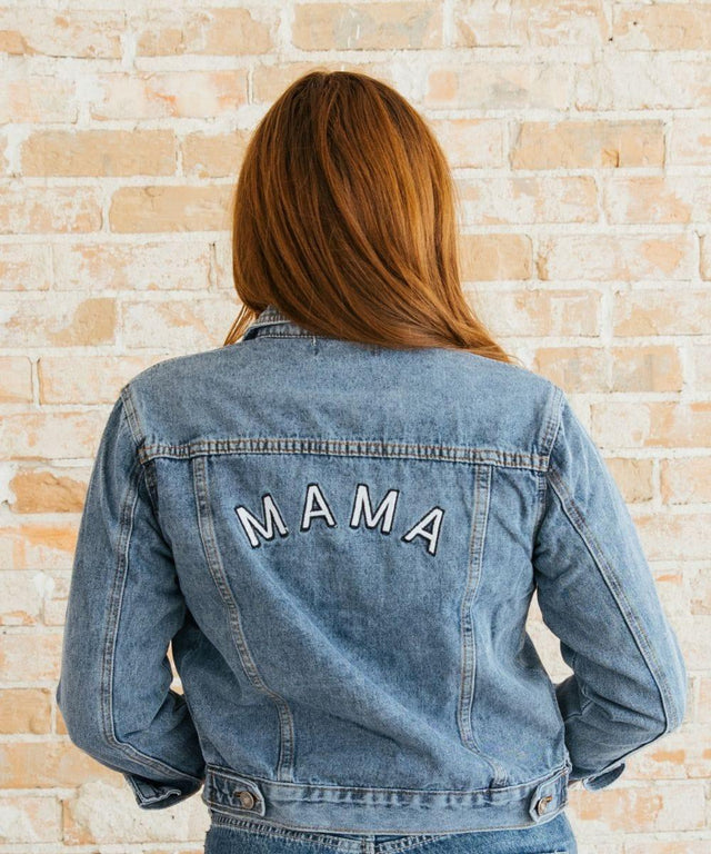 Blue Denim Mama Jacket - HoneyBug 
