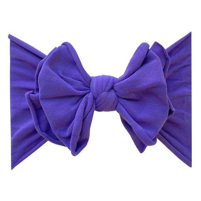 Baby Bloom Bows: Purple - HoneyBug 