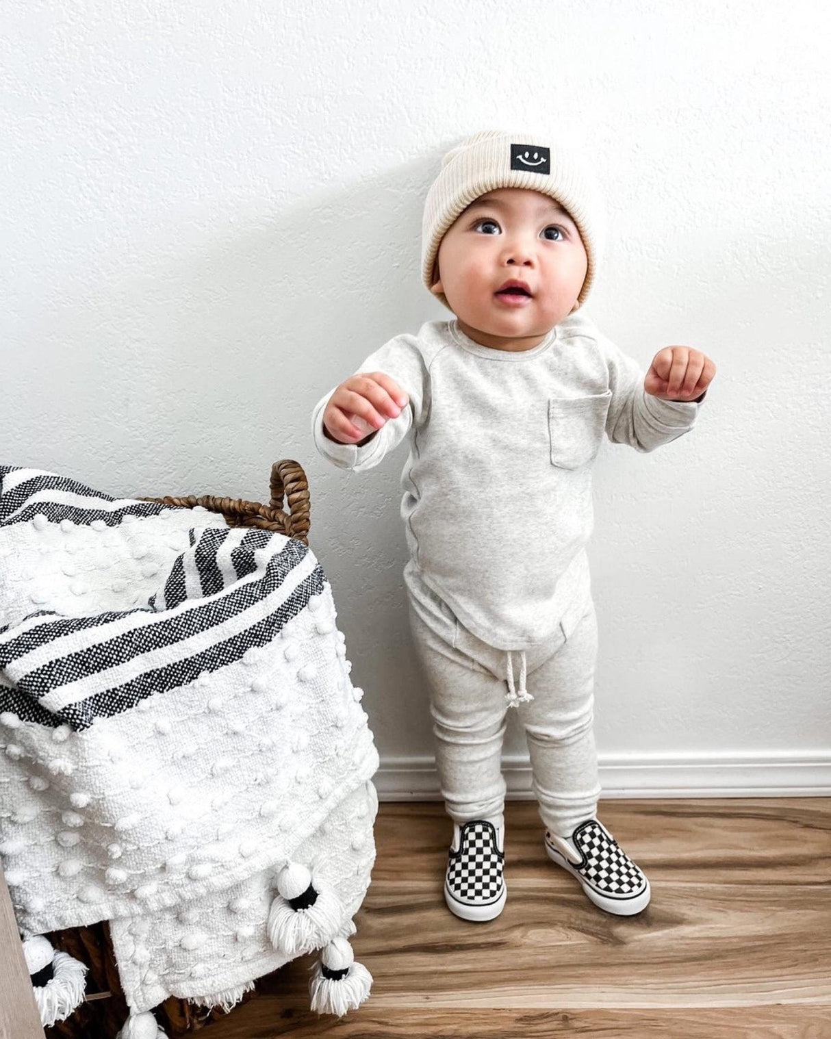 Lounge Set | Oatmeal - HoneyBug 