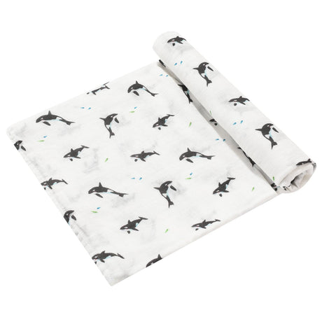Orca Swaddle - HoneyBug 