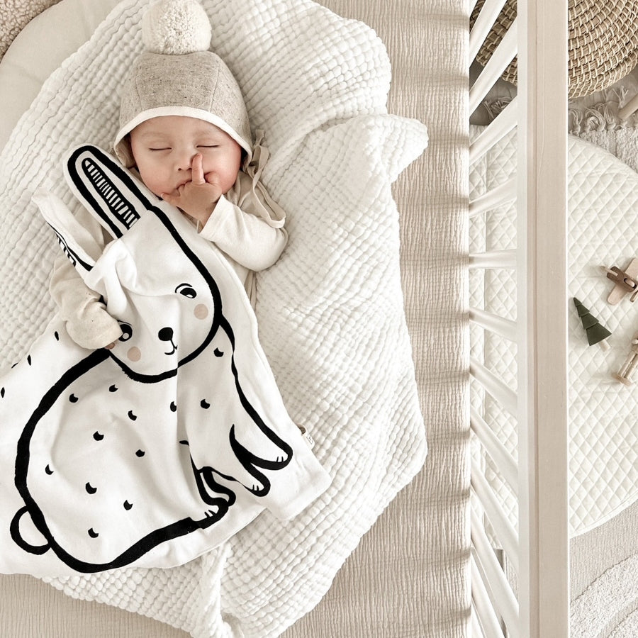 Organic Snuggle Blanket - Bunny - HoneyBug 