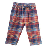 Baby Pants | Rust Plaid - HoneyBug 
