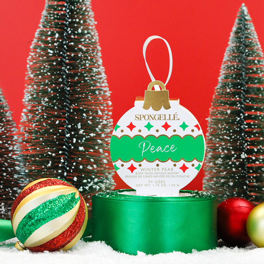 Peace - Winter Pear | Holiday Ornament - HoneyBug 