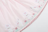 Pink Fuzzy Bunnies Dress
