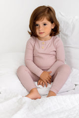 Henley PJ- Blush