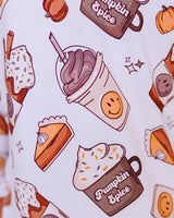 Bamboo Zip Romper | Pumpkin Spice - HoneyBug 