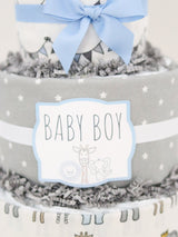 Royal Safari Diaper Cake - HoneyBug 