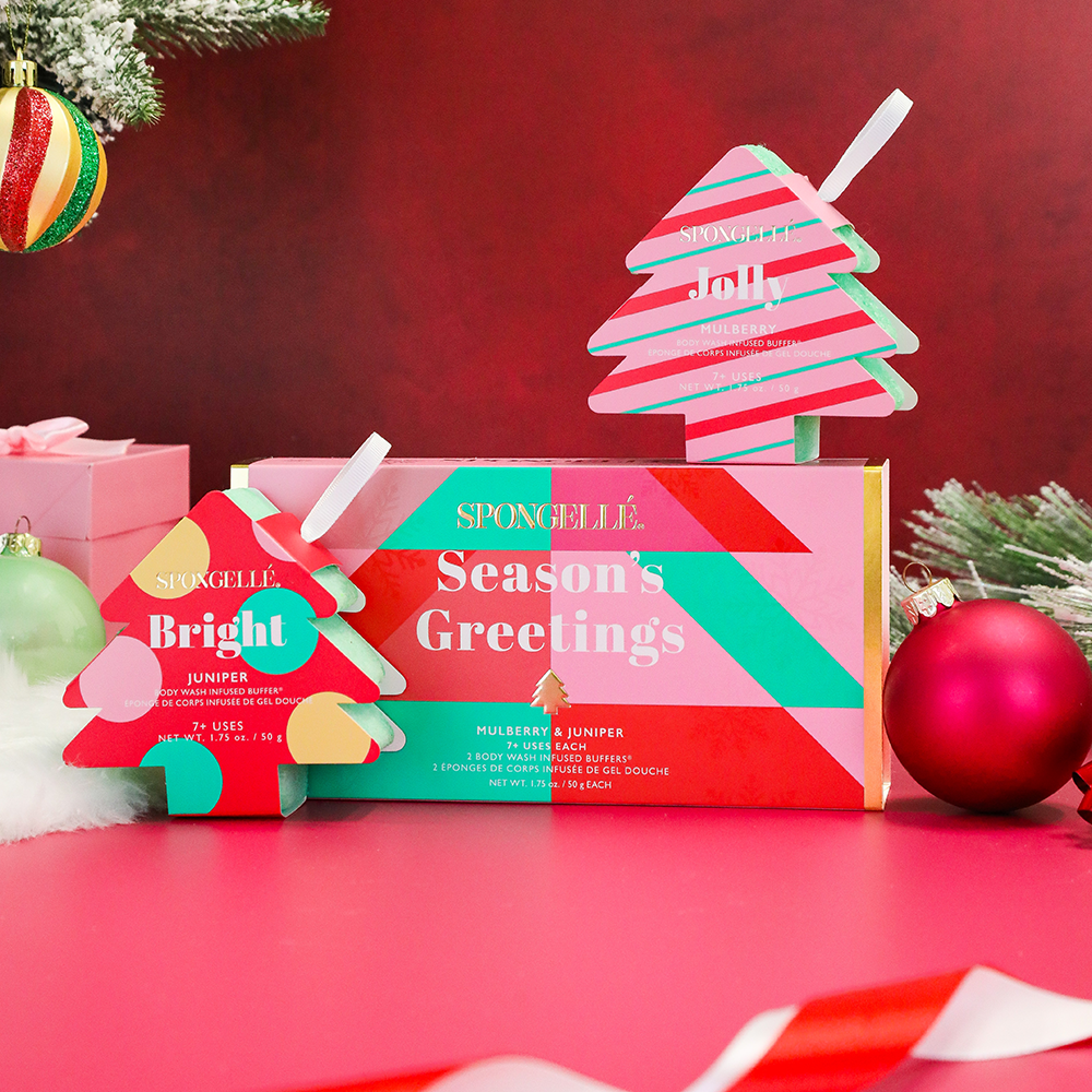 Season's Greetings | Holiday Tree Gift Set - HoneyBug 