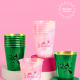 Emerald City Cups - 16 Plastic Cups