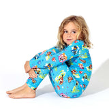 PAW Patrol: The Mighty Movie - Mighty Pups Bamboo Kids Pajamas - HoneyBug 