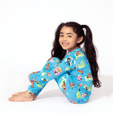 PAW Patrol: The Mighty Movie - Mighty Pups Bamboo Kids Pajamas - HoneyBug 