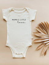 Mama's Little Love Organic Cotton Baby Bodysuit Short Sleeve - HoneyBug 