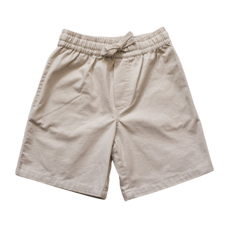 Pull On Straight Shorts | Ecru - HoneyBug 