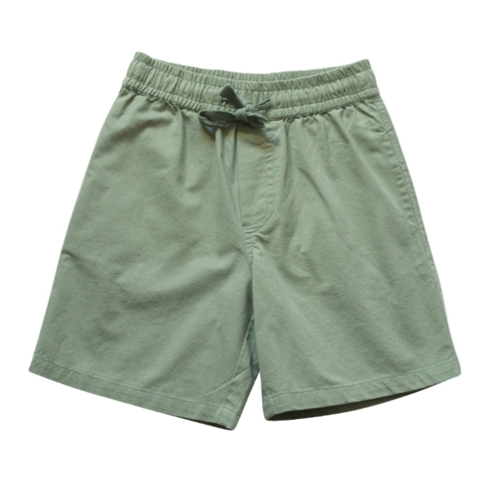 Pull On Straight Shorts | Sage Green - HoneyBug 