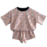 Shorts Set | Lightning Bolt - HoneyBug 