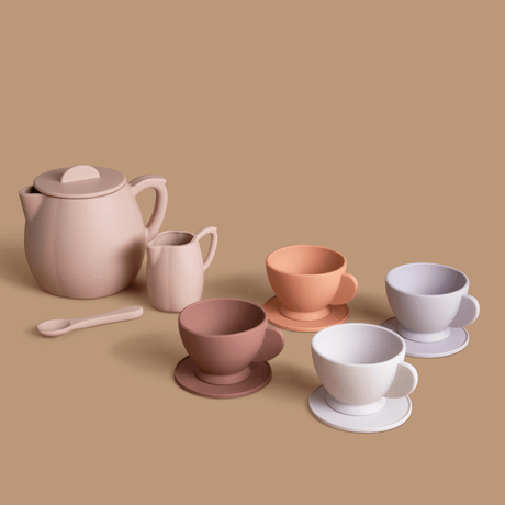 Silicone Tea Set - Petal