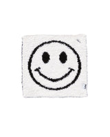 Smiley Plush Lovey | Black - HoneyBug 