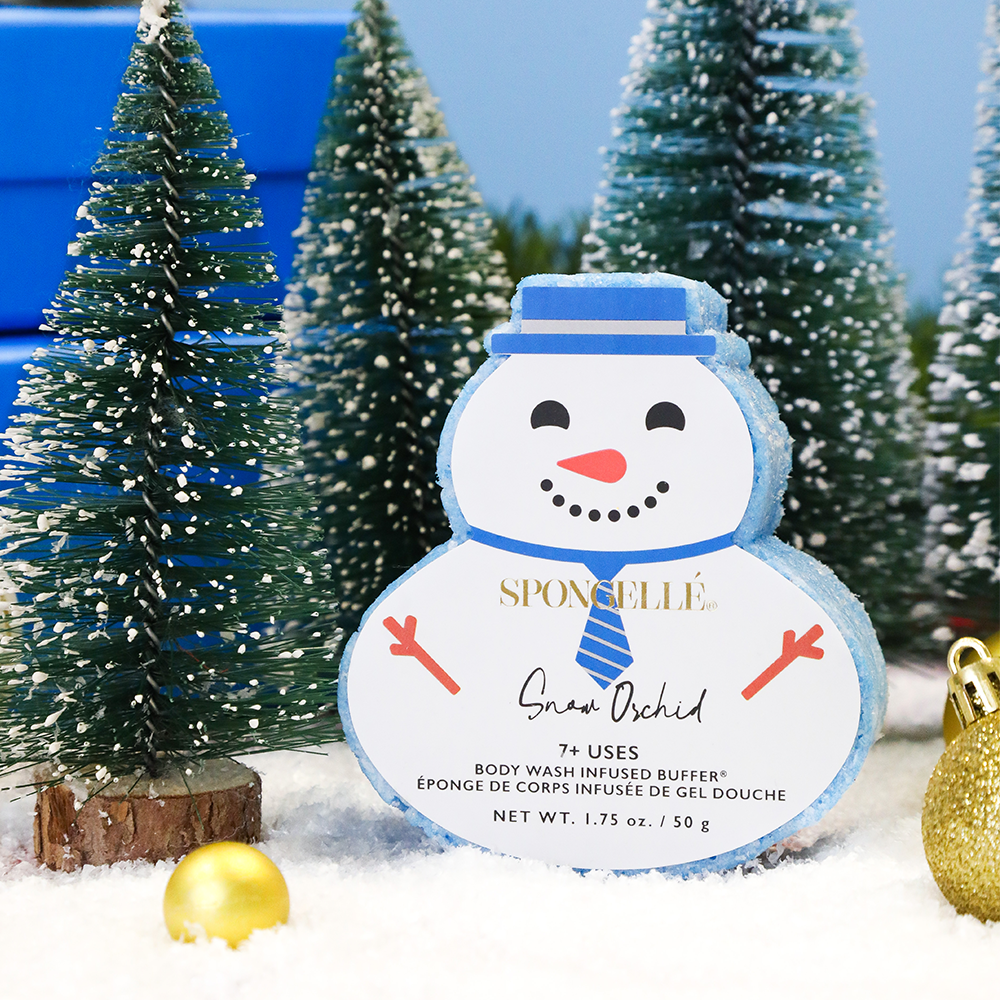 Snow Orchid | Holiday Snowman - HoneyBug 