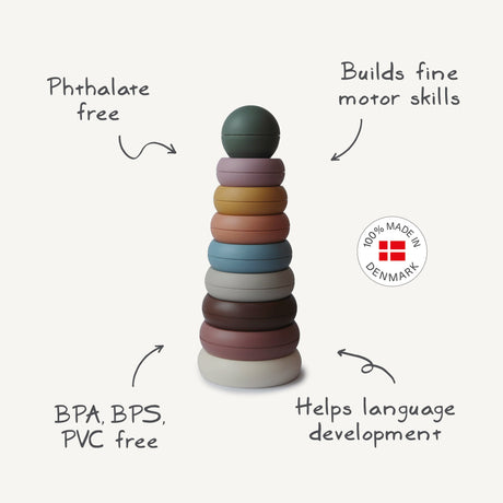 Stacking Rings Toy - Orginal - HoneyBug 