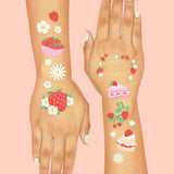 Berry Sweet Tats - 60 Foil Temporary Tattoos