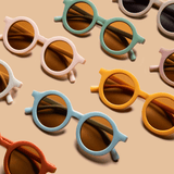 Recycled Plastic Sunglasses - Buttercream - HoneyBug 