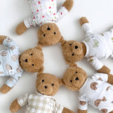 Teddy Plush Toy: Gingham - HoneyBug 